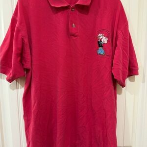 VTG Toon Time Popeye Golf Polo